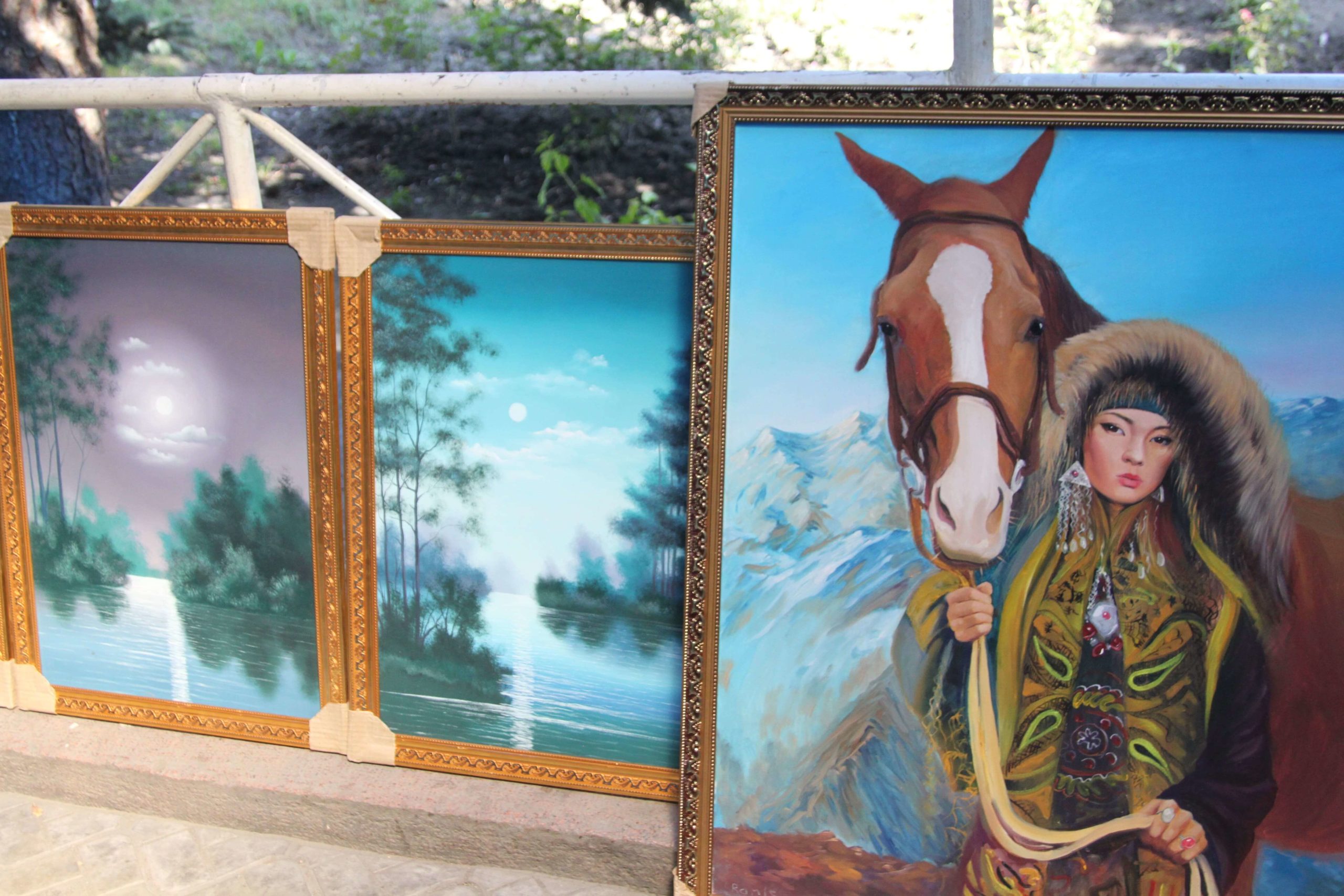 Photo du Jour Kazakhstan Almaty Peinture Vente