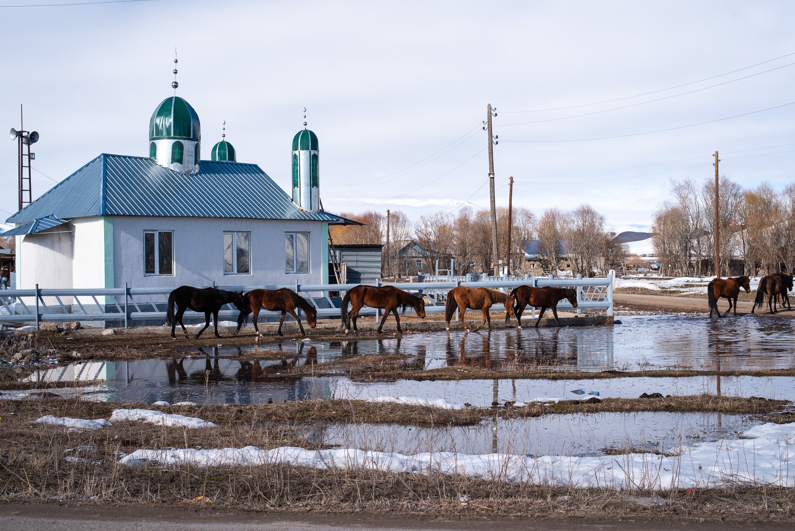 Photo du Jour Mosquée Village Kirghizstan