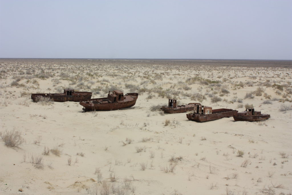 Ouzbekistan Mer d'Aral Environnement