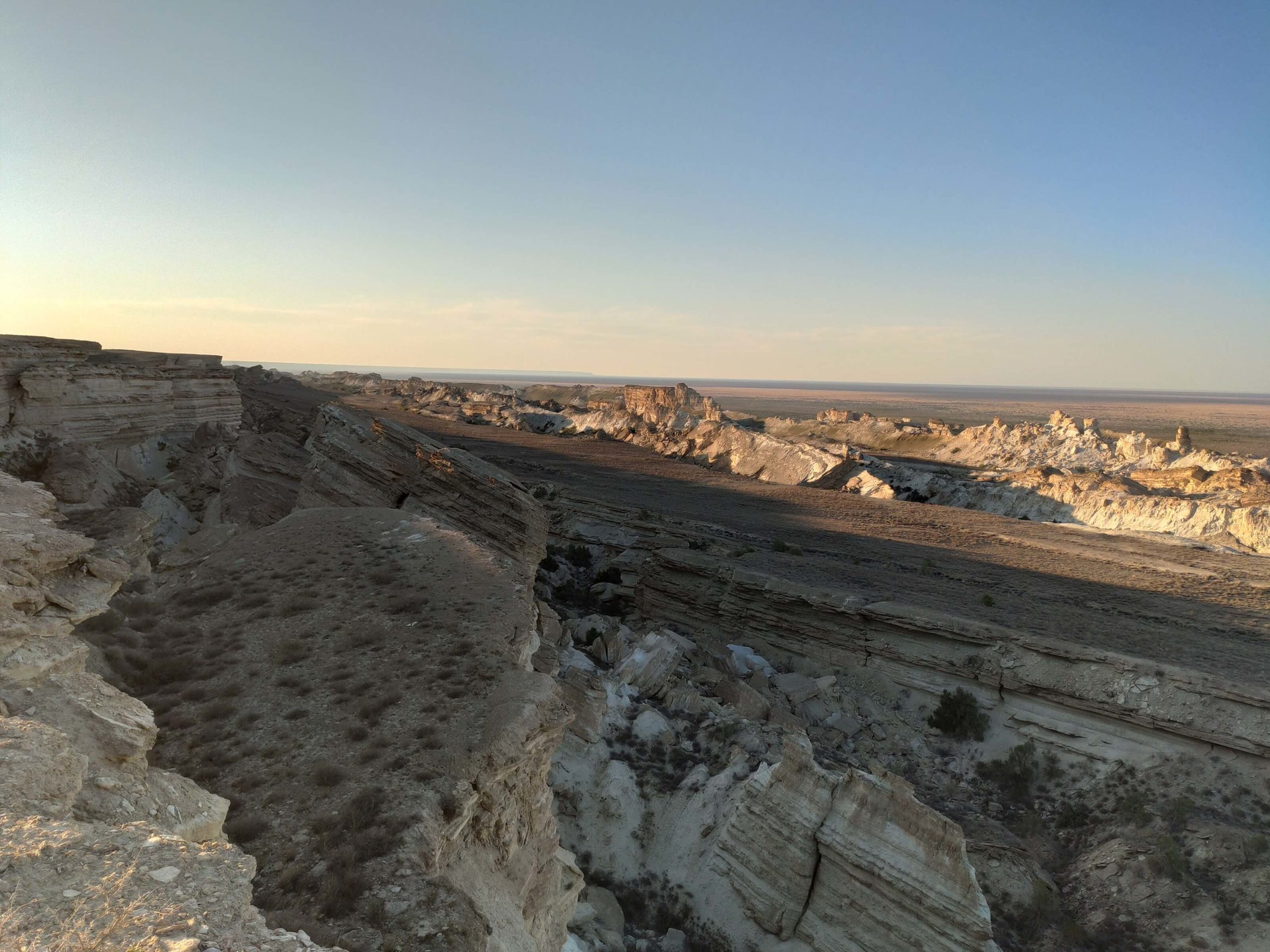 Plateau Oust-Ourt mer d'Aral Karakalpakstan