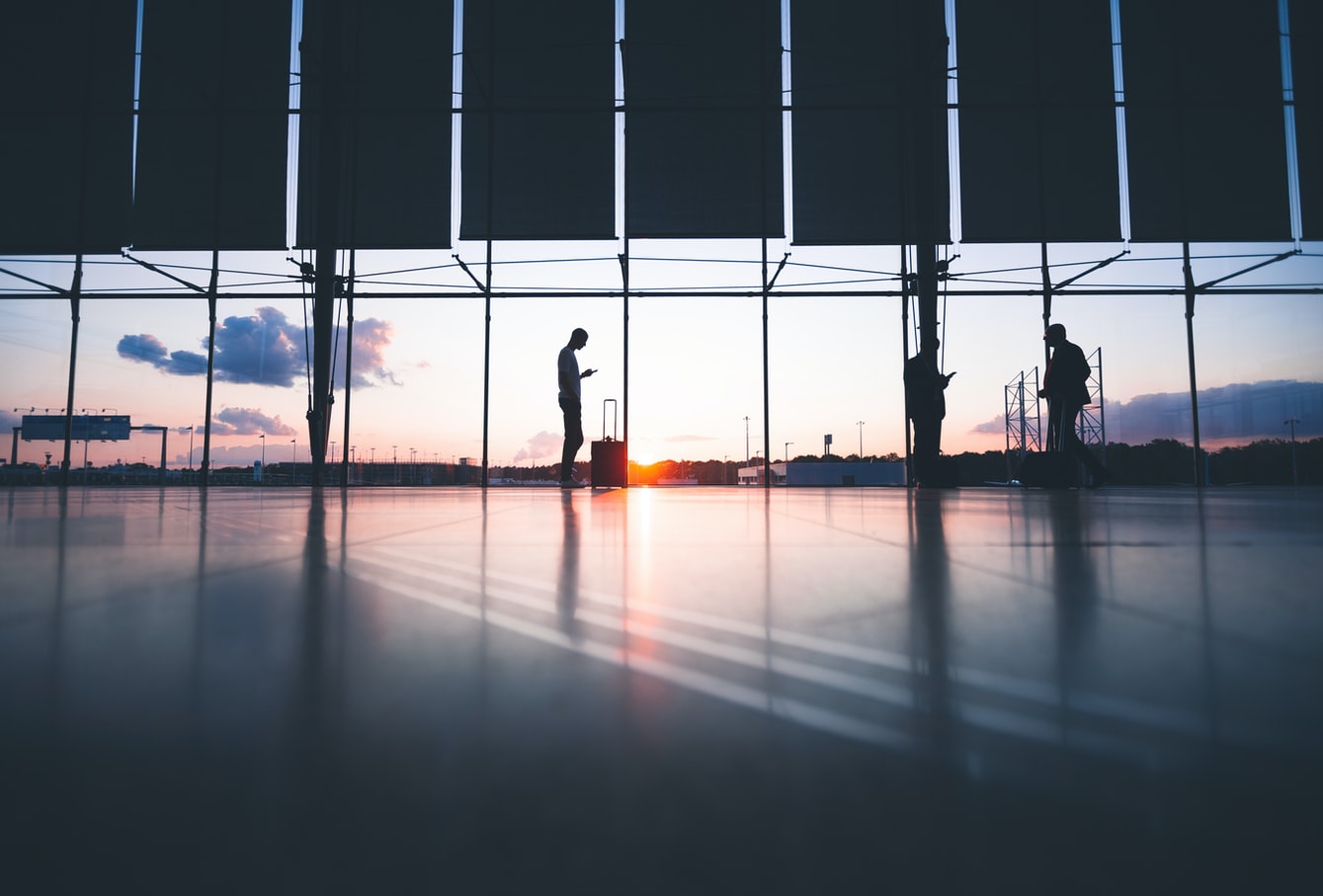 Illustration d'un aéroport.