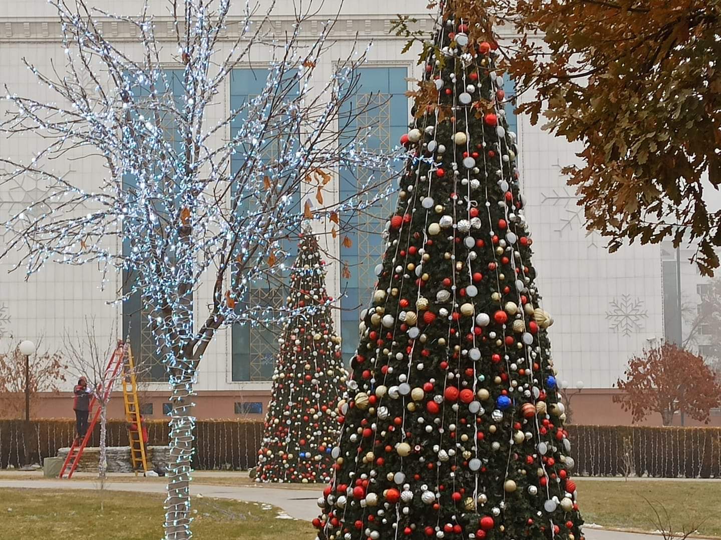 Ouzbékistan Tachkent nouvel an hiver noël