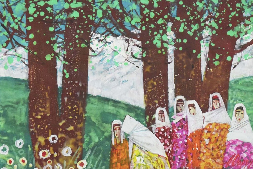 Farrukh Negmatzade Peintre Tadjikistan Culture Art Artiste