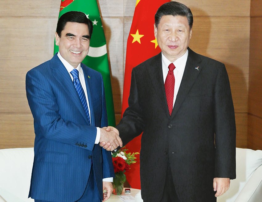 Gourbangouly Berdimouhamedov Xi Jinping Diplomatie Turkménistan Chine