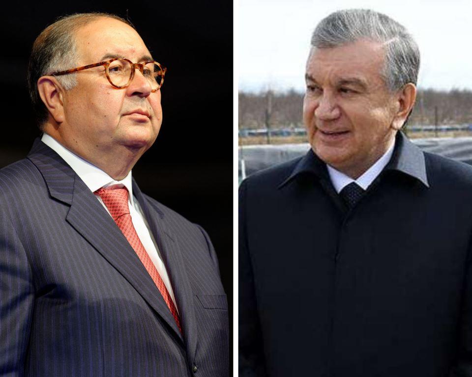 Alicher Ousmanov Chavkat Mirzioïev Relation Ouzbékistan