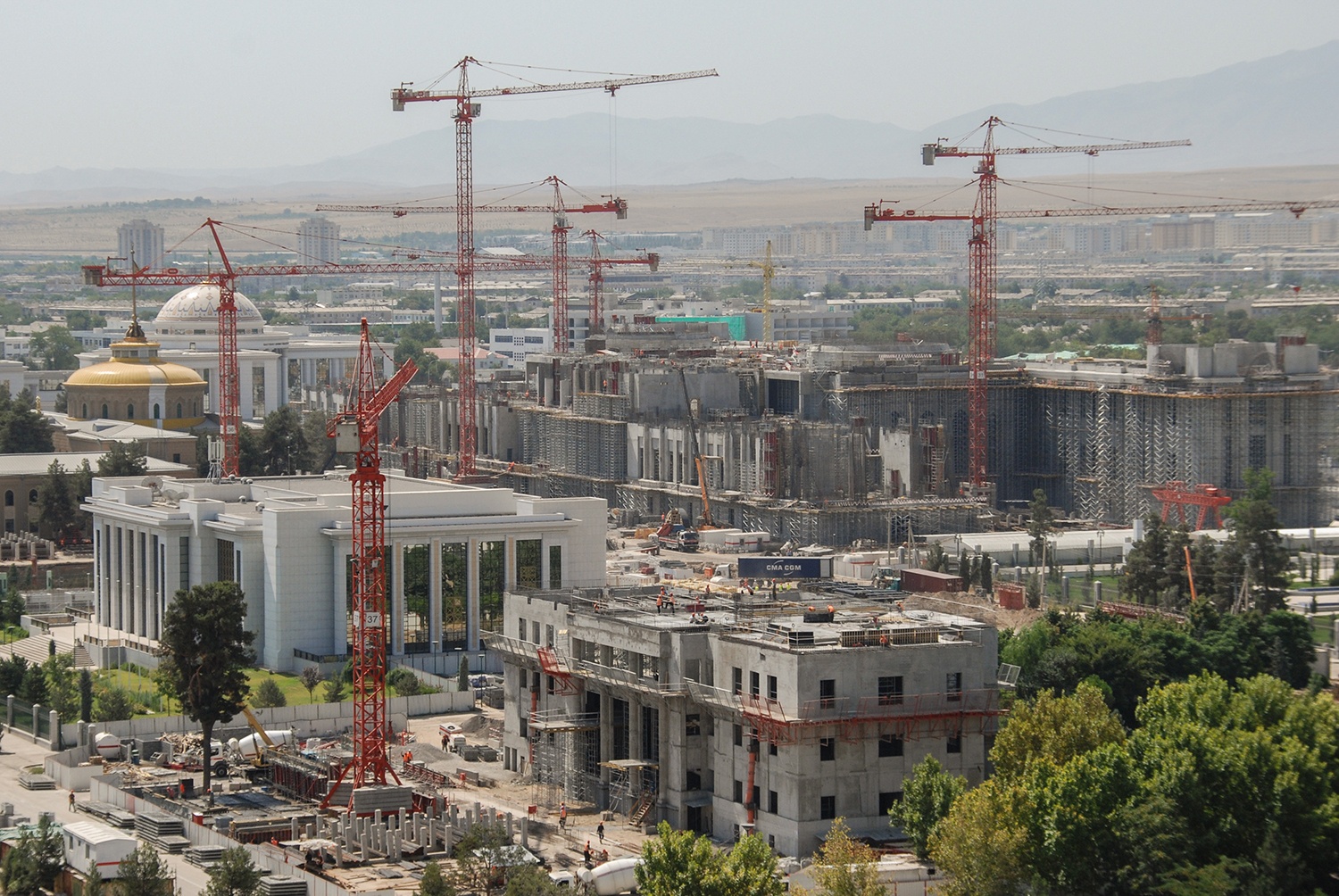 Photo du jour Turkménistan Achgabat Architecture