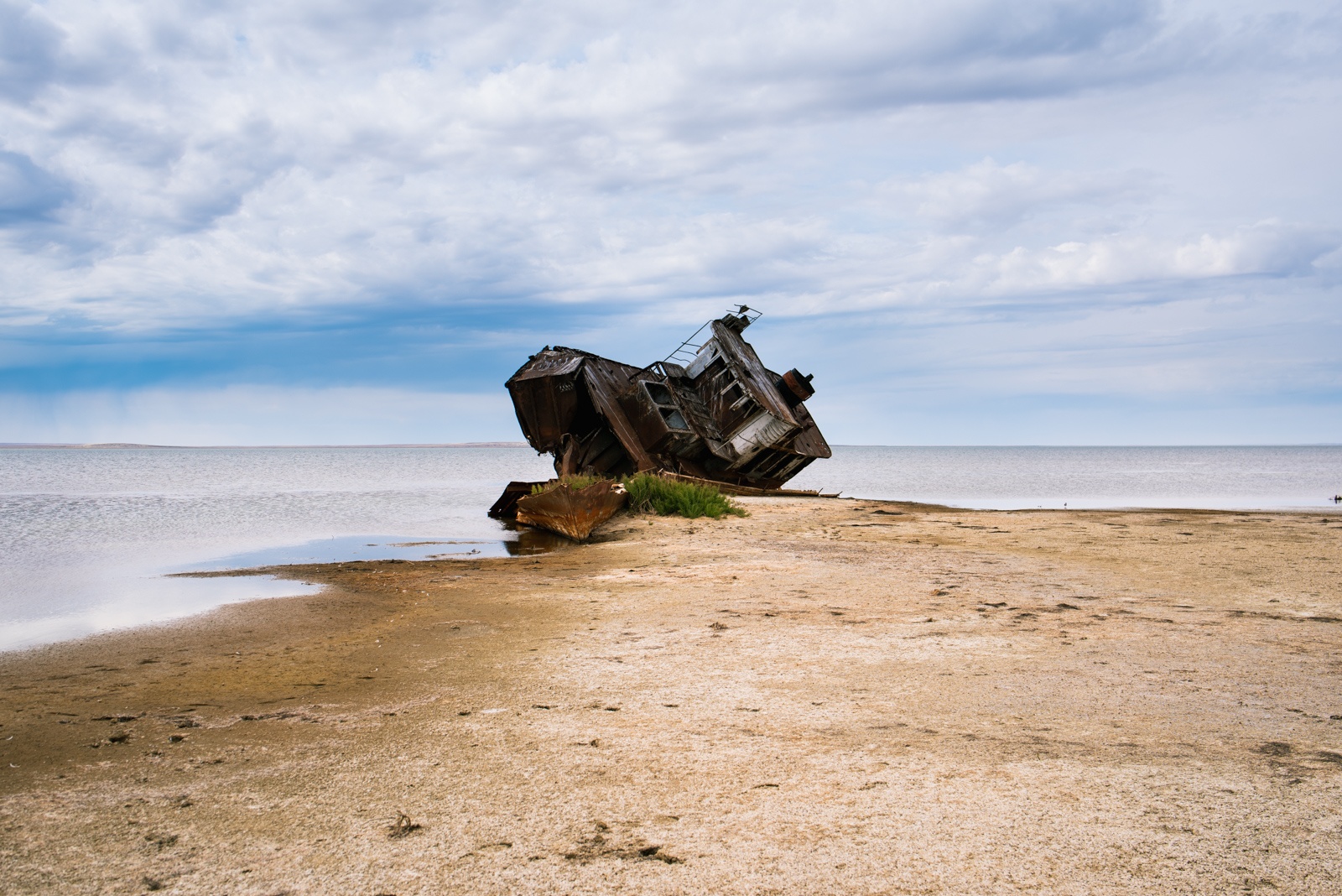 Aralsk mer d'Aral Kazakhstan Environnement Disparition