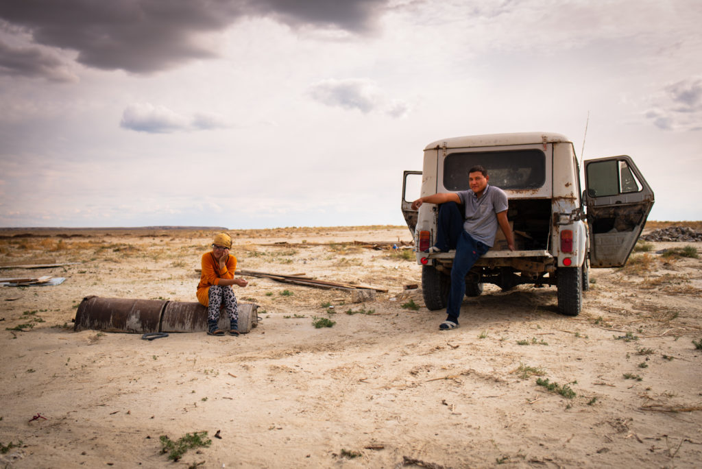 Aralsk mer d'Aral Kazakhstan Environnement Disparition Tastubek