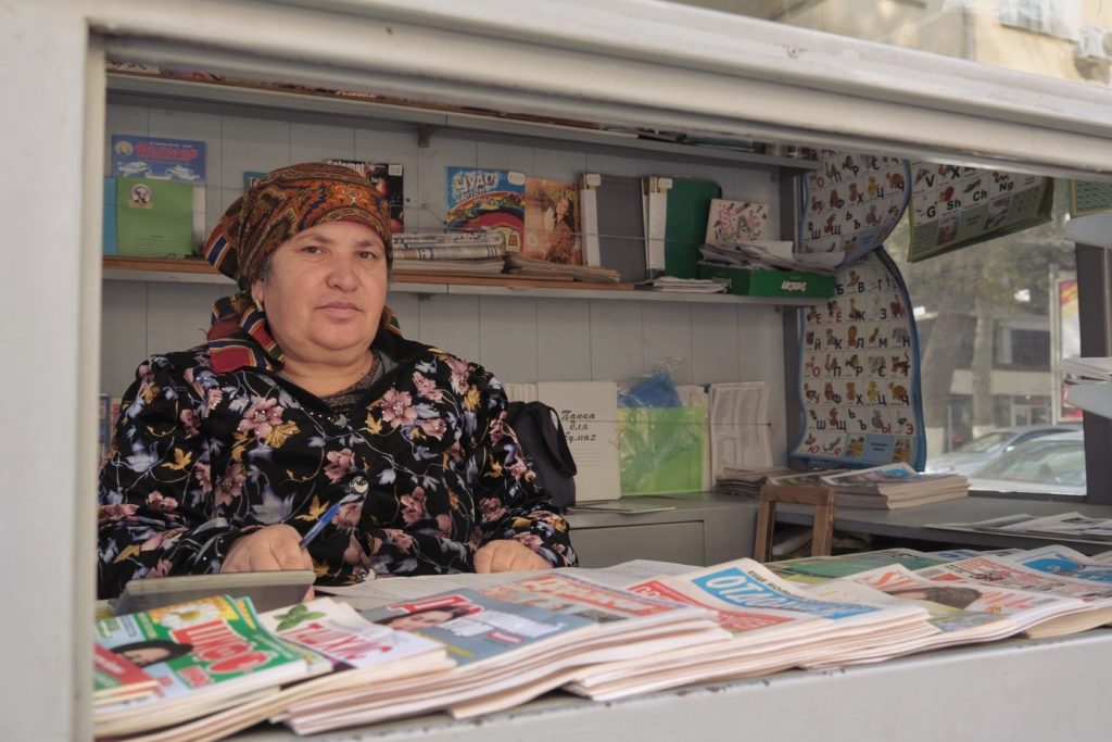 Ouzbékistan Tachkent Kiosque Machkhoura