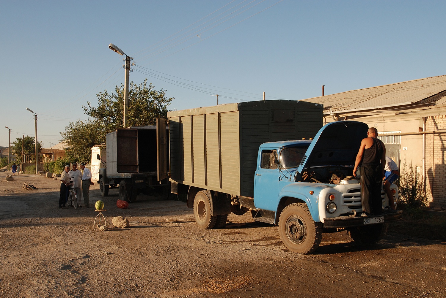 été après-midi dBoukhara Ouzbékistan