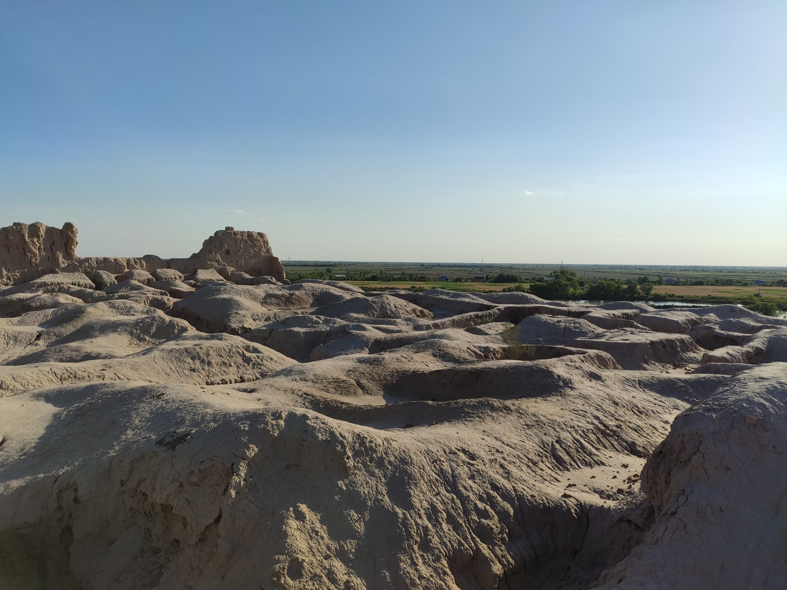 Photo du Jour Ouzbékistan Noukous Forteresse Ruines