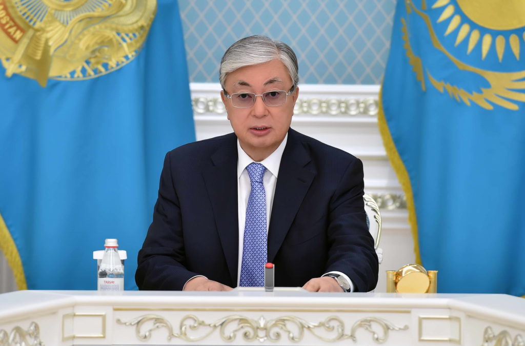 Kassym Jomart Tokaiev Discours Président Kazakhstan Famine URSS