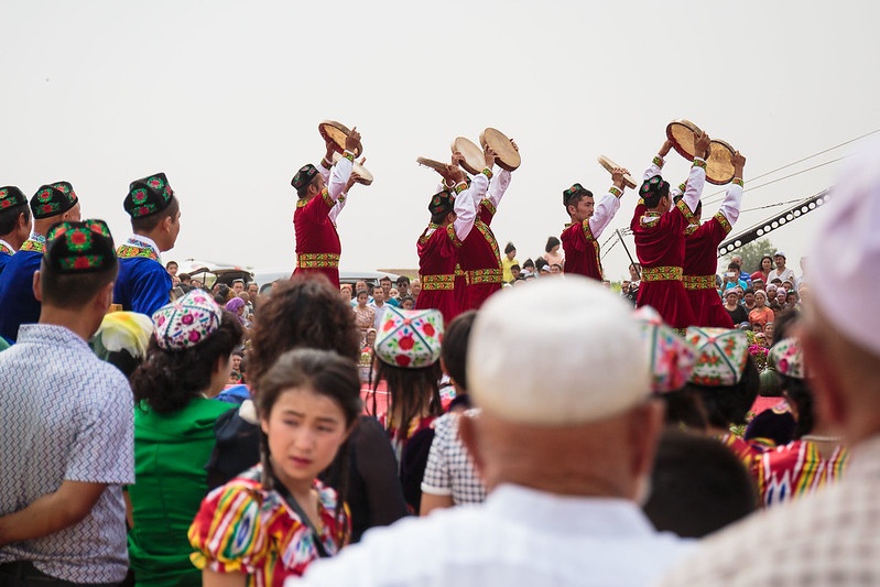 Région Ouïghoure Xinjiang Fête