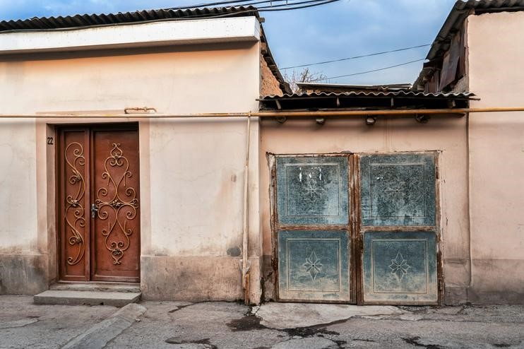 Zarkainar Ouzbékistan Quartier Vieille Ville Patrimoine