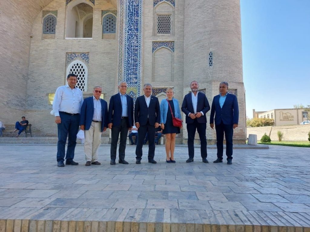 Groupe d'amitié France-Asie centrale Sénat Ouzbékistan Visite