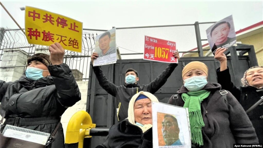 Manifestations Xinjiang Almaty Kazakhstan Kazakhs 300 jours