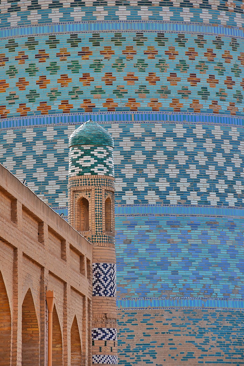 Architecture remarquable à Khiva