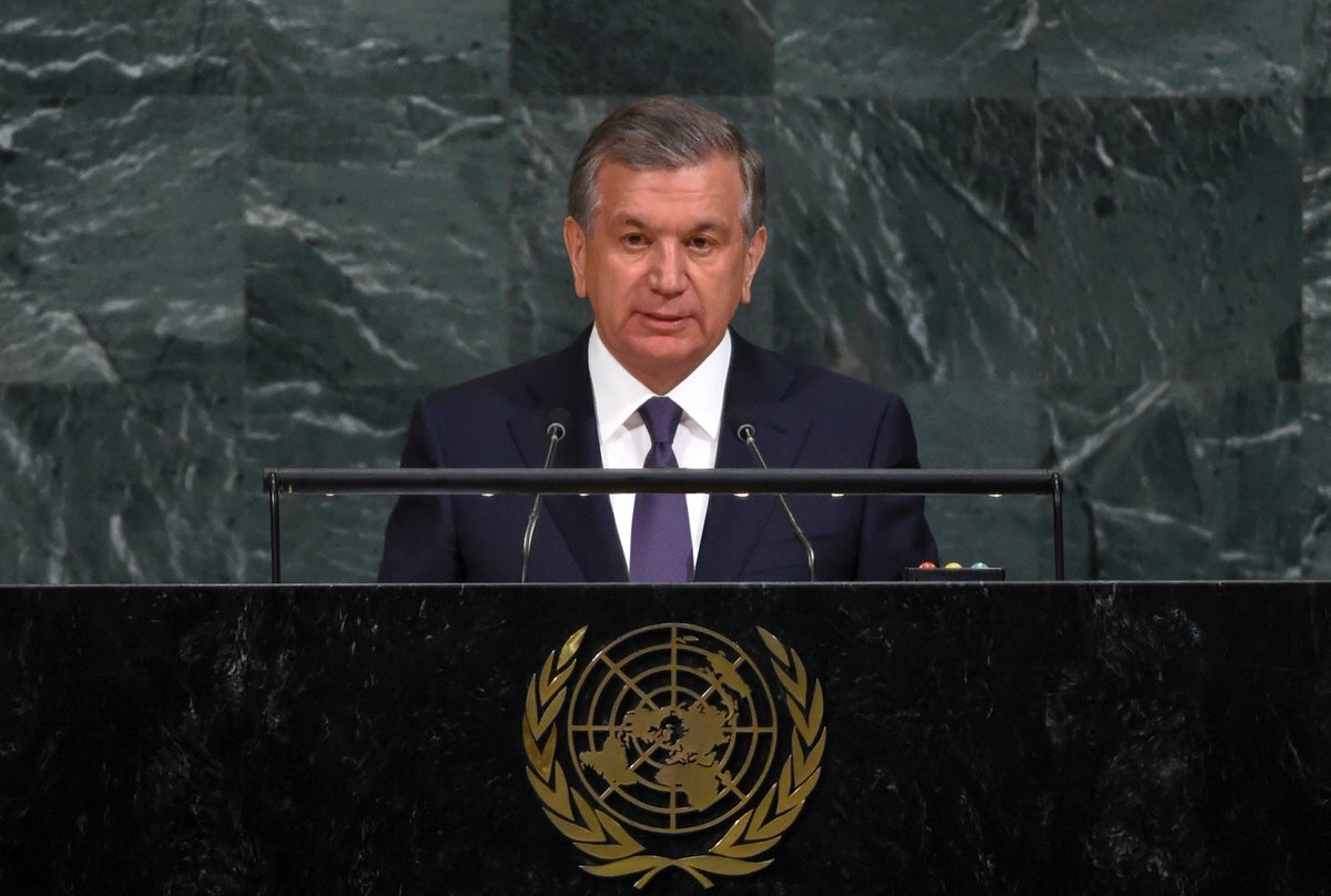 Chavkat Mirzioiev ONU Discours