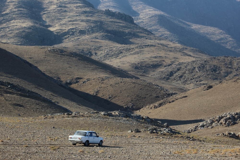 Voiture Djizak en Ouzbékistan.