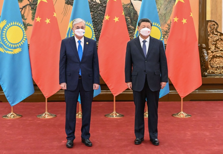 Xi Jinping Kazakhstan Kassym-Jomart Tokaïev Visite Diplomatie