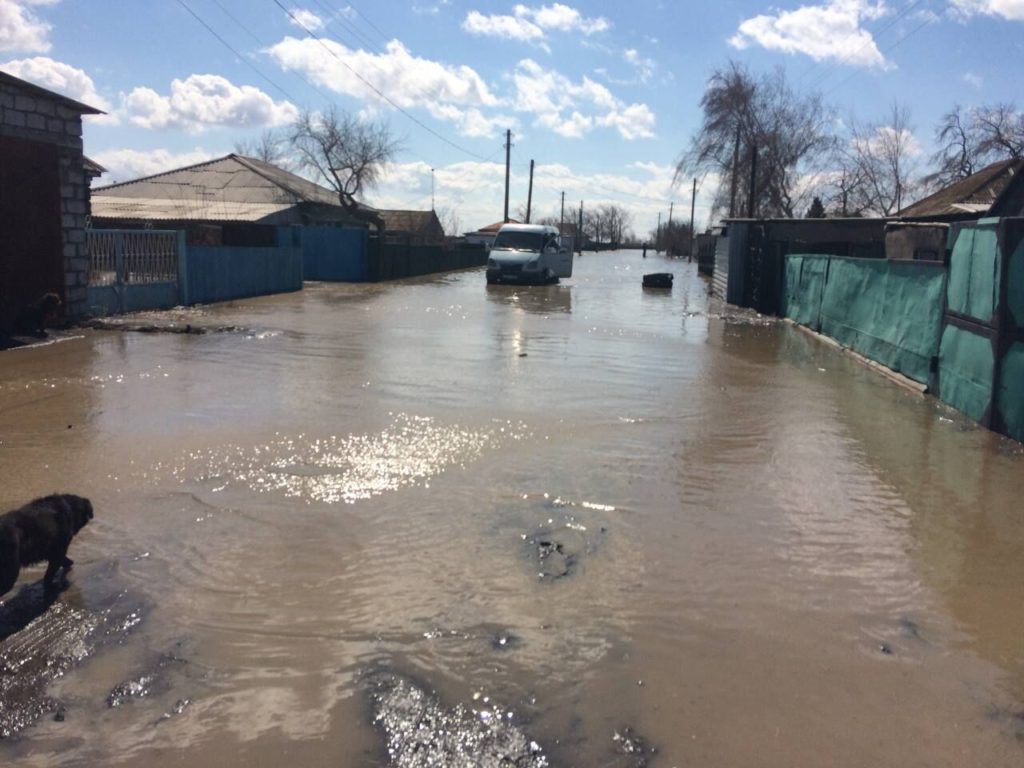 Inondation Kazakhstan Atbassar