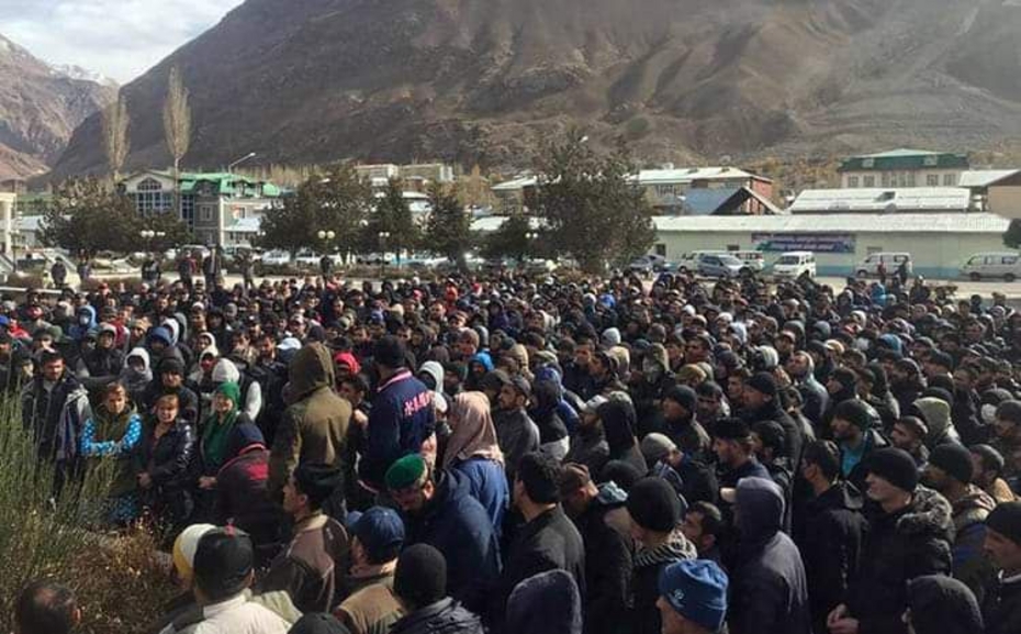 Tadjikistan Pamir manifestation