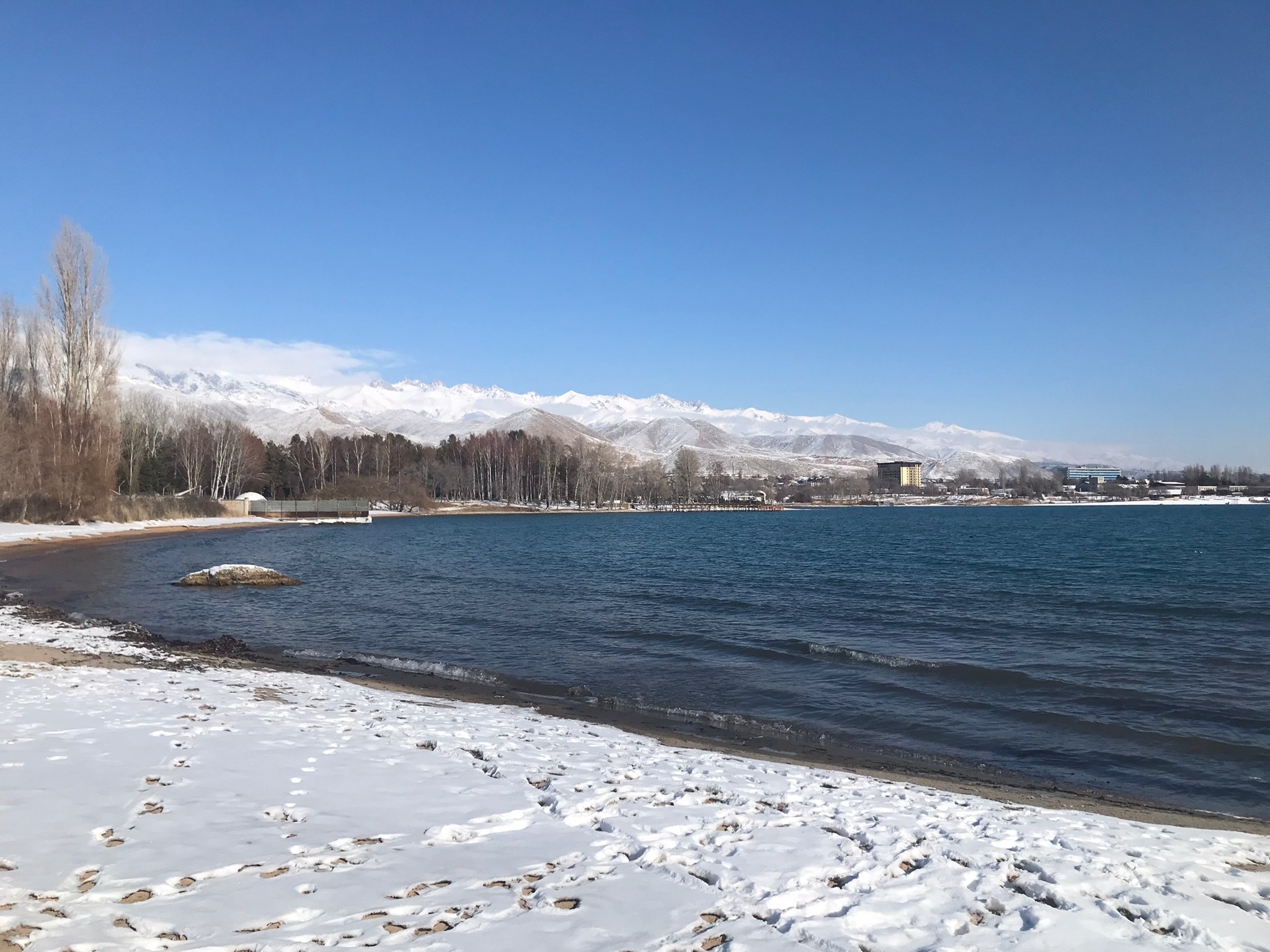 Berge du lac Issyk Koul, Tcholpon Ata