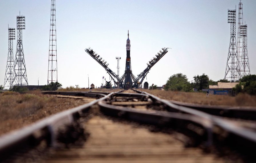 Baïkonour Kazakhstan Cosmodrome Fusée