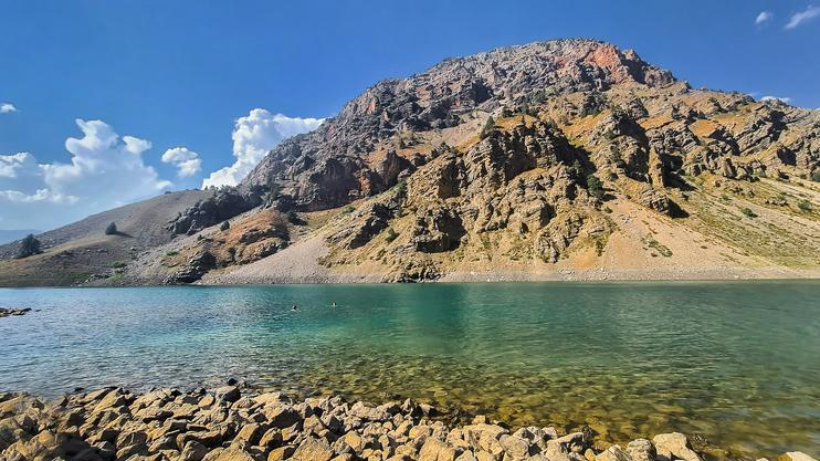 Ouzbékistan Oblast Tachkent Lac Badak Tcharyak Touriste Excursion Altitude Ete