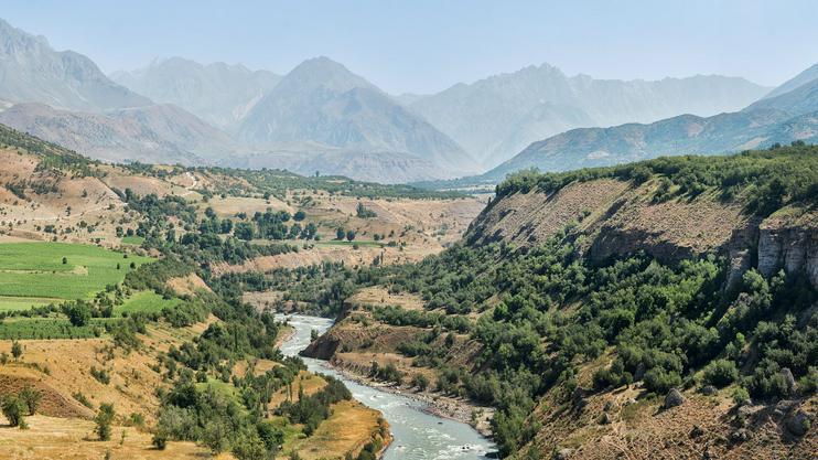 Ouzbékistan Oblast Tachkent Lac Badak Tcharyak Touriste Excursion Altitude Ete