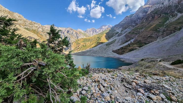 Ouzbékistan Oblast Tachkent Lac Badak Tcharyak Touriste Excursion Altitude Ete