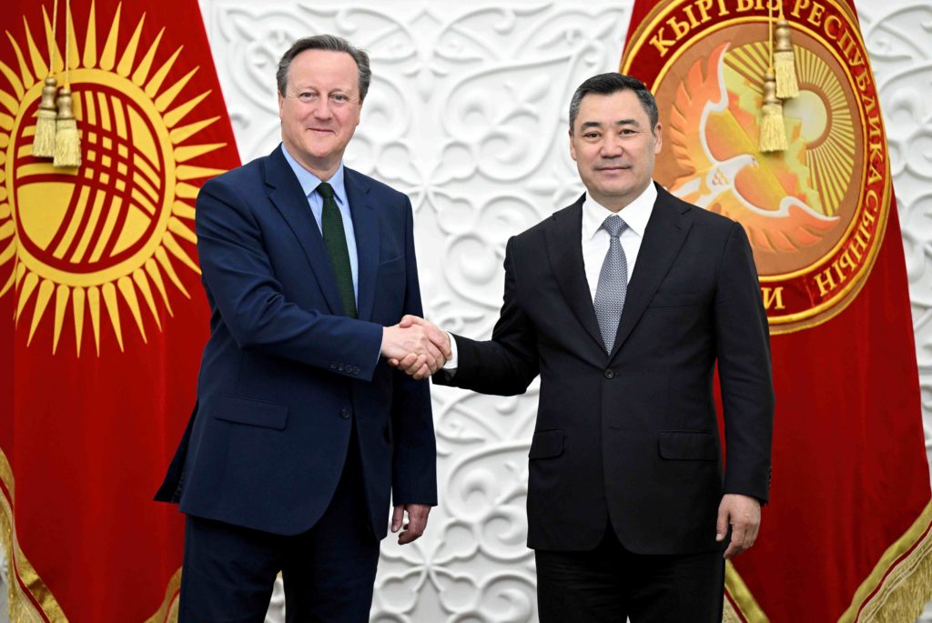 Kirghizstan Sadyr Japarov David Cameron