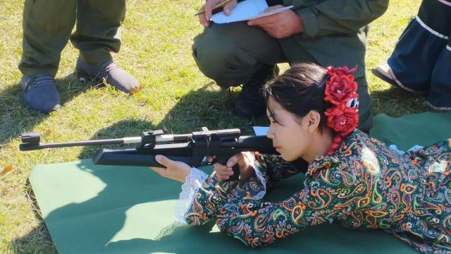 Kirghizstan Karakol Cosaque Entraînement Communauté Société Culture