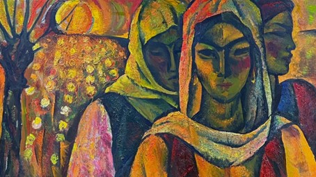 Igor Savitsky musée Noukous Karakalpakstan Les filles de Goulistan Bourmakine