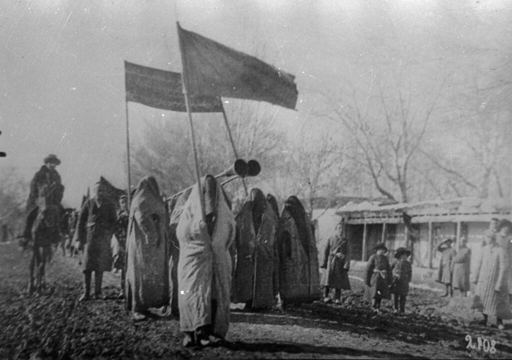 Ouzbékistan manifestation de femmes