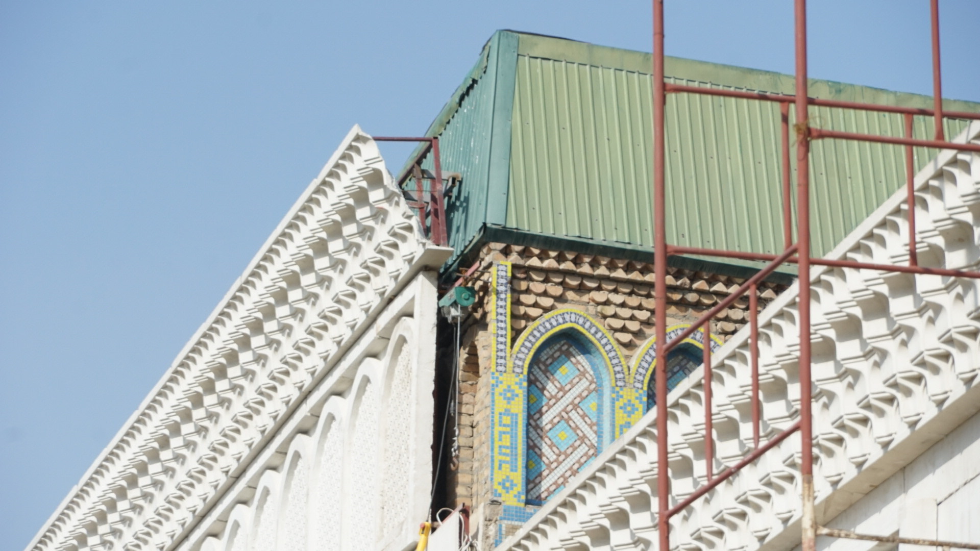 Réfection de façade à Douchanbé