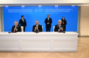 COP29 Chavkat Mizioïev Ilham Aliyev Kassym-Jomart Tokaïev