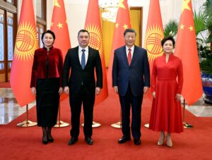 Sadyr Japarov Xi Jinping Rencontre Kirghizstan Chine