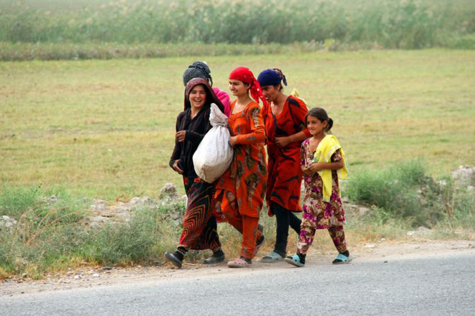 Filles Tadjikistan