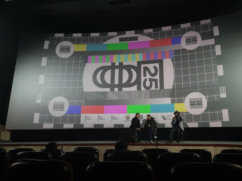 David Teboul présentant son film 