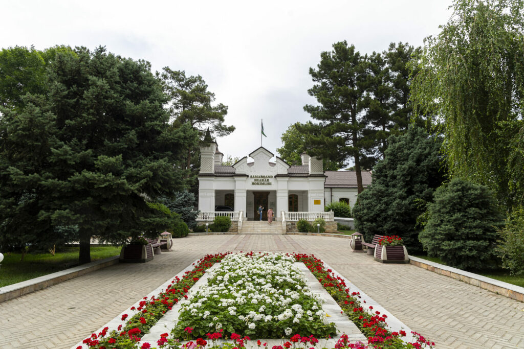 jardin du gouverneur Samarcande