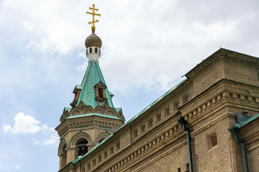 Samarcande cathédrale Saint Alekseï
