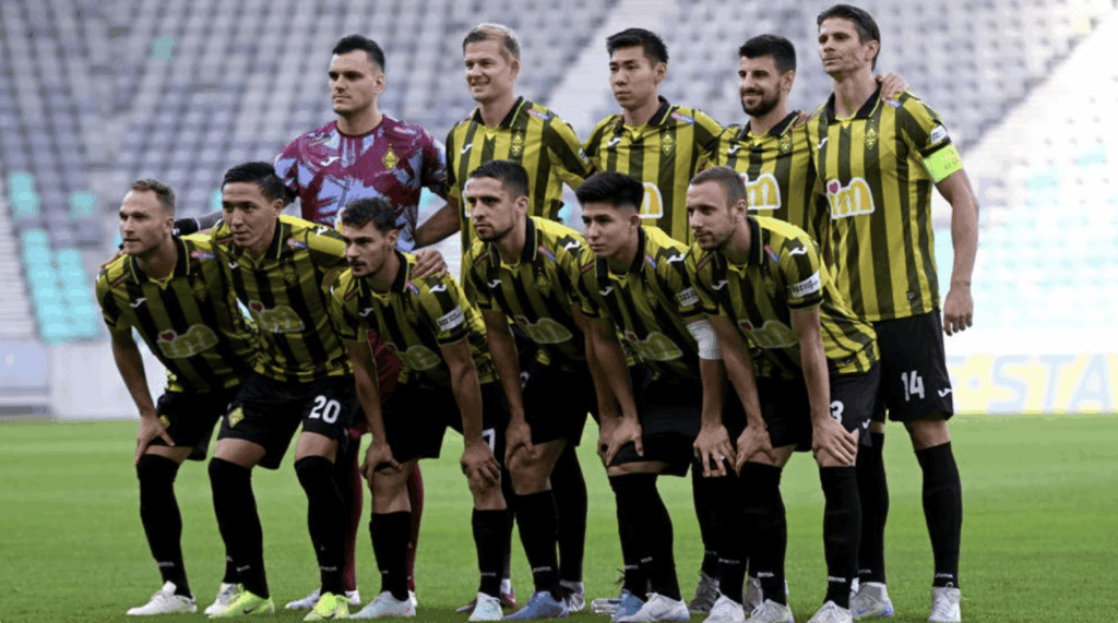 Pour la première fois de son histoire, le club de foot d'Almaty s'est qualifié pour les barrages de la Ligue des Champions 2025-2026. Crédit : UEFA