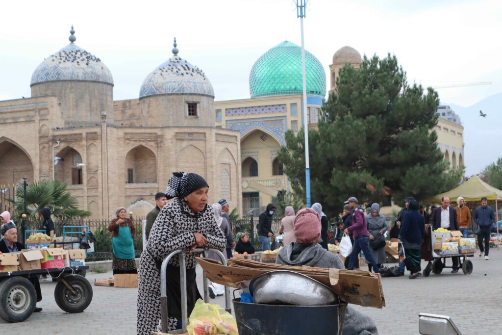 Mausolée de Cheikh Muslihiddin à Khujand au Tadjikistan
