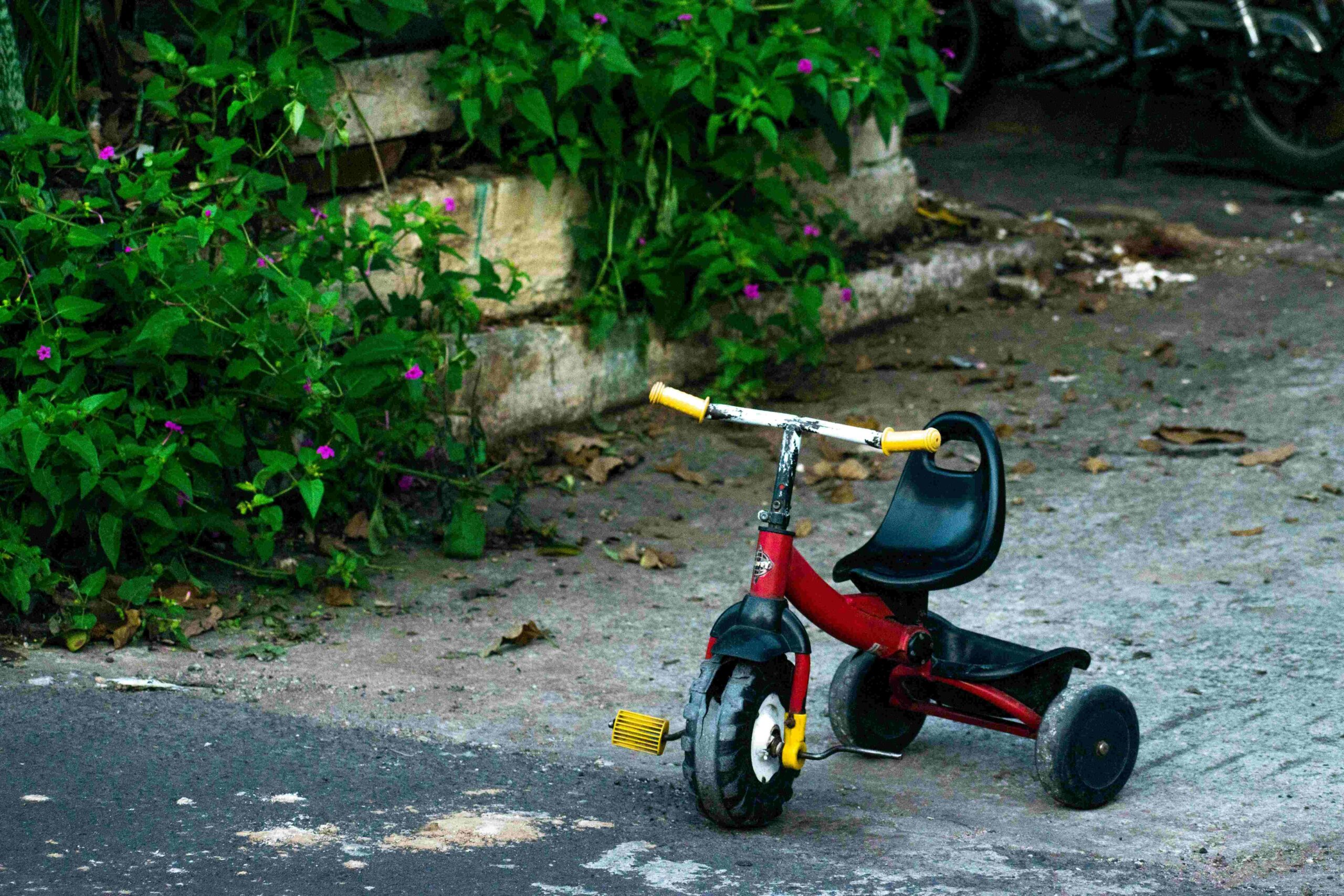 Vélo abandonné enfant