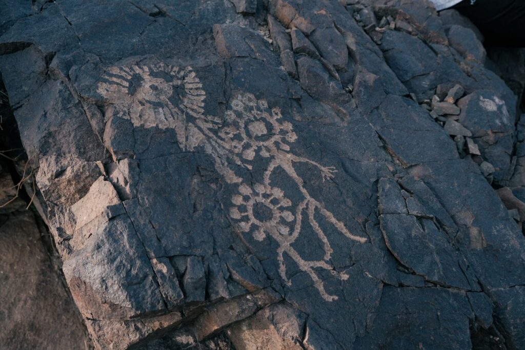 Kazakhstan Pétroglyphes