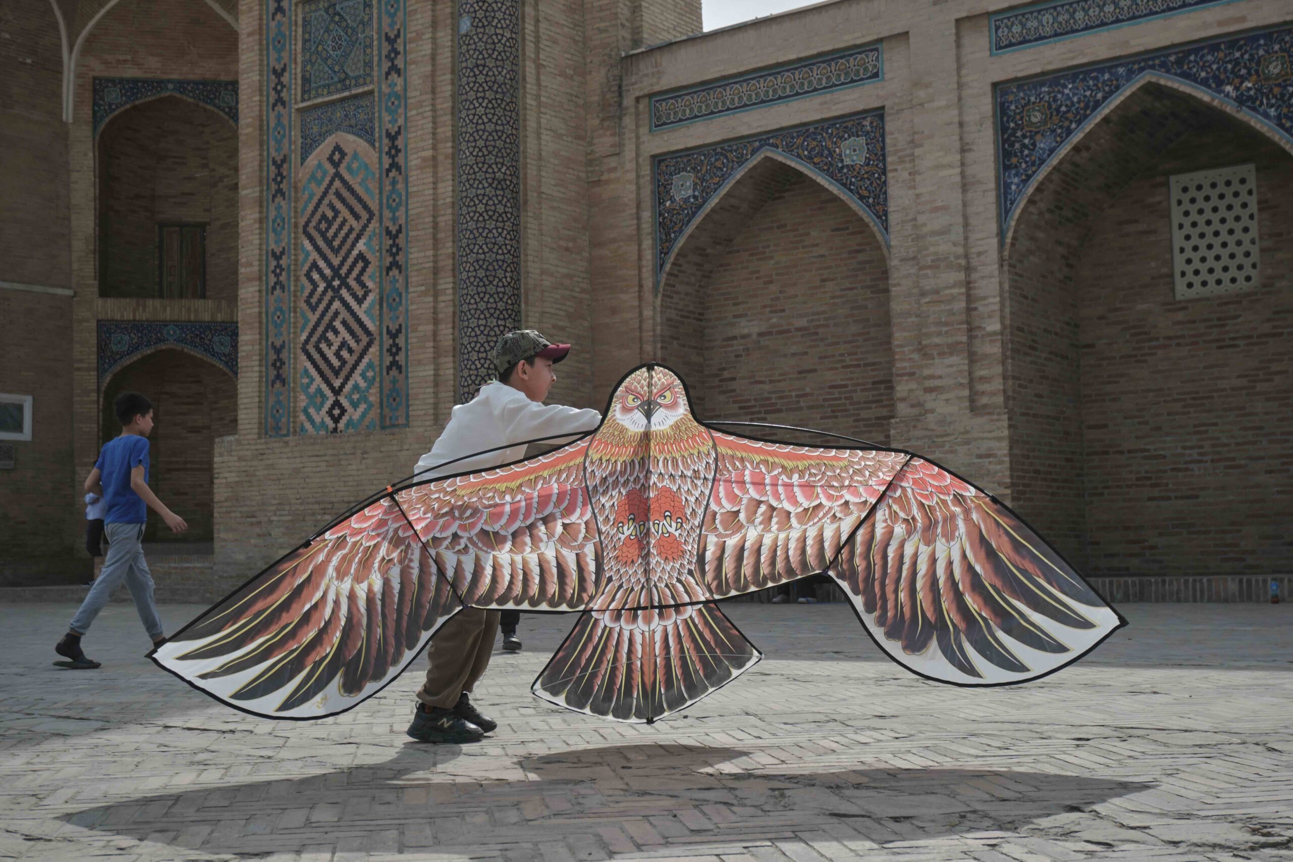 cerf-volant enfant architecture oiseau