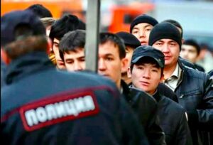 Police Russie migration