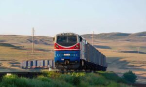 Corridor transcaspien train