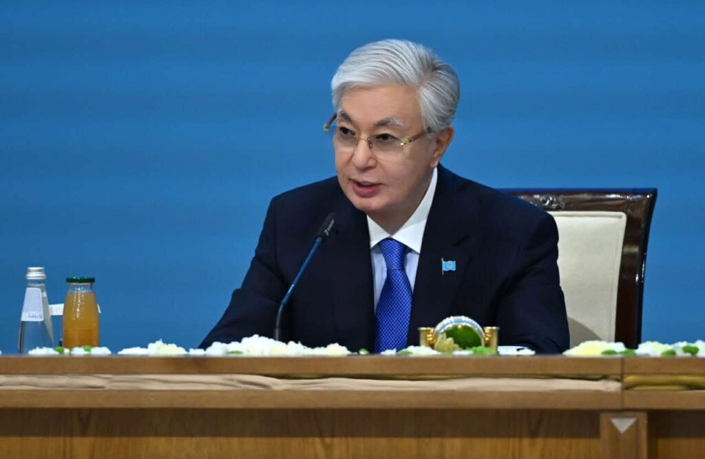 Le président Kassym-Jomart Tokaïev pourra se représenter à l'élection présidentielle à l'issue de son mandat actuel, qui se termine en 2029 (illustration). Crédit : Akorda